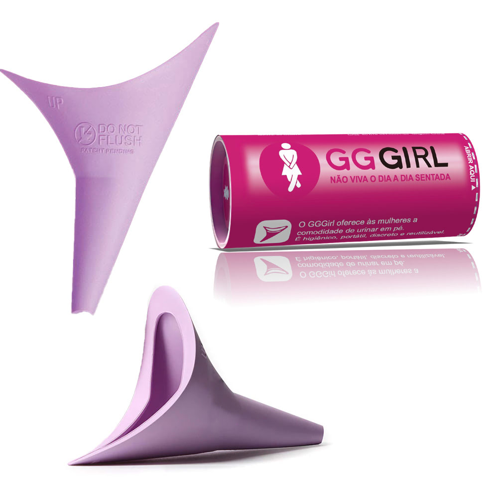 Acessório Em silicone Para Mulheres Urinar em Pé GG GIRL - Imagem 6