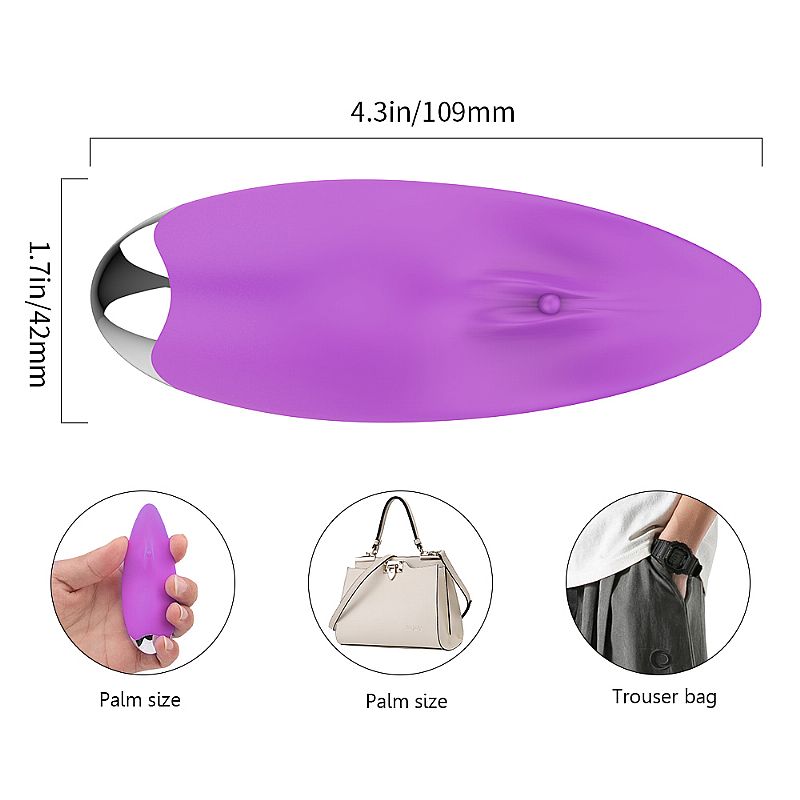 Vibrador e Massageador de Clitóris - Kiss me - S-Hande - Imagem 3