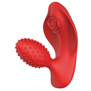 Vibrador com Estimulador Clitoriano com Controle por Aplicativo - Luella