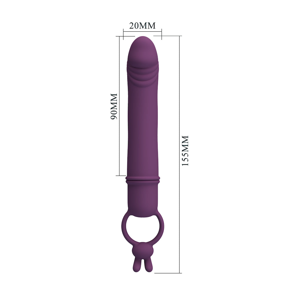 Mini Vibrador Ponta de Glande Velocidades Cora PRETTY LOVE - Imagem 4
