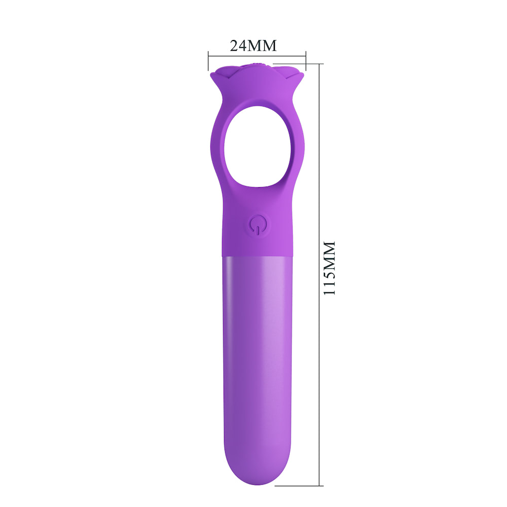 Mini Vibrador Capsula USB 10 Velocidades Gianna PRETTY LOVE - Imagem 5