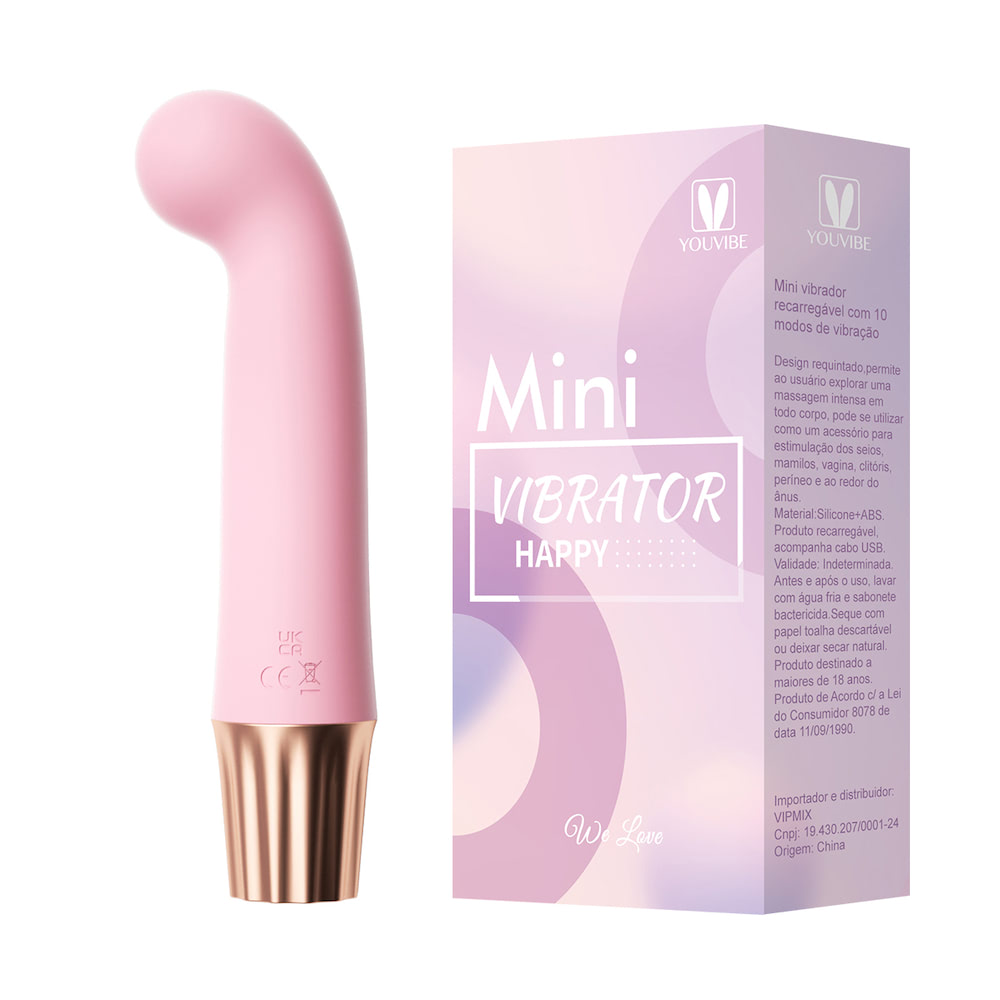 Capsula Vibratória Potente e Multivelocidade Recarregável