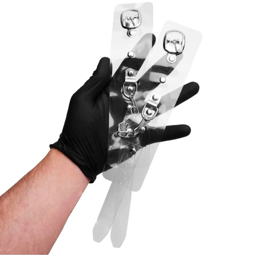 Algema Bracelete Transparente DOMINATRIXXX - Sex shop - Imagem 3