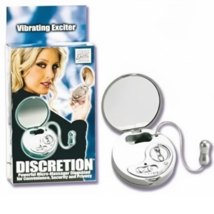 Vibrador estojo com Mini Capsula Estimulador de Clitóris