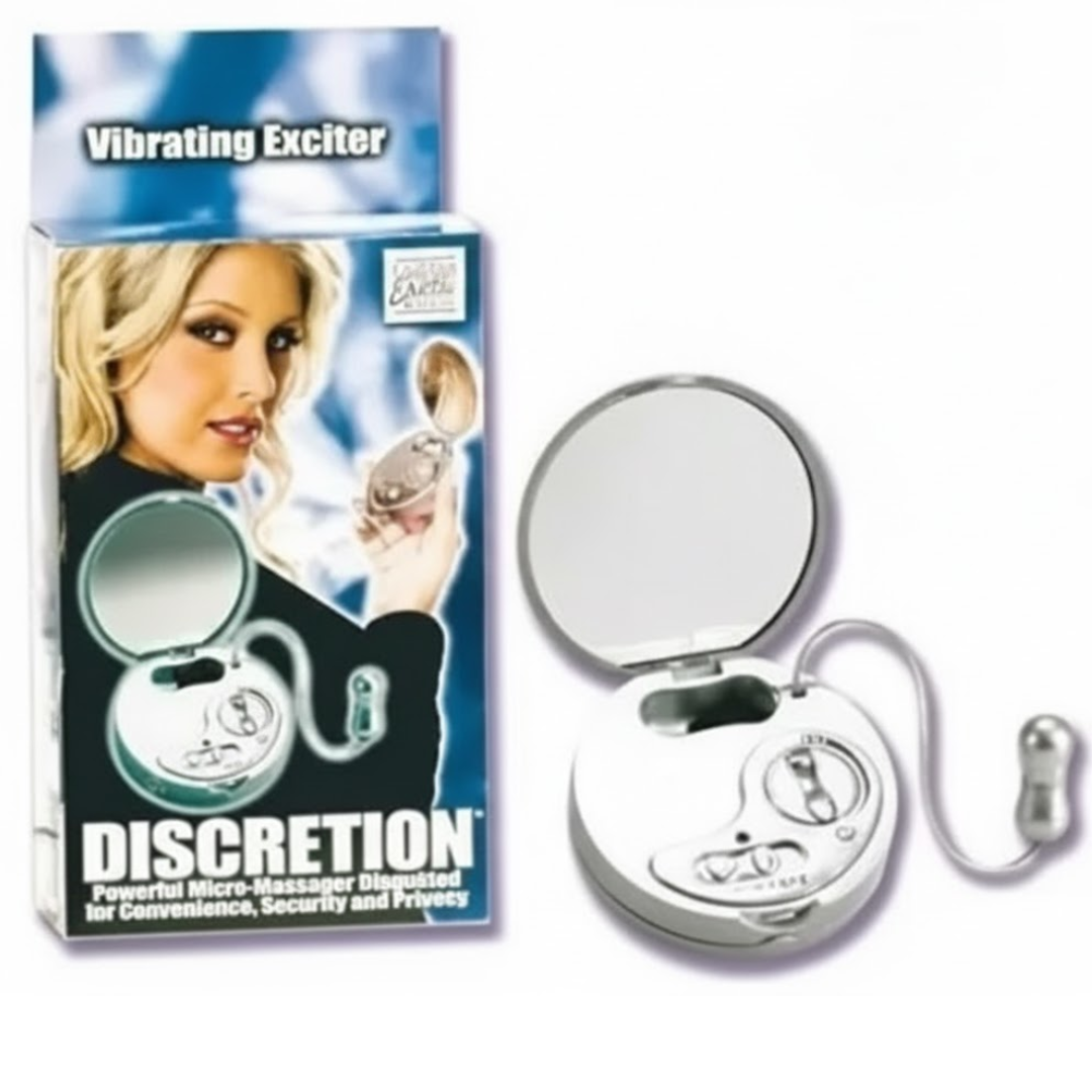 Vibrador estojo com Mini Capsula Estimulador de Clitóris