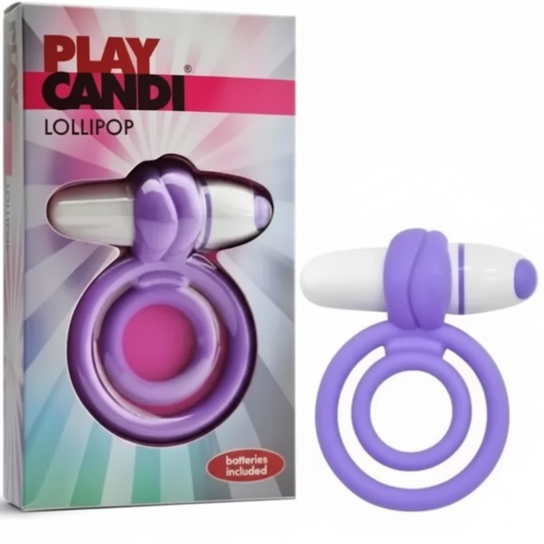 Anel Peniano Com Alça Dupla E Cápsula De 7 Velocidades