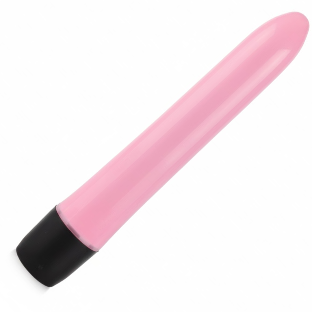 Vibrador Feminino Potente Rosa - Liso