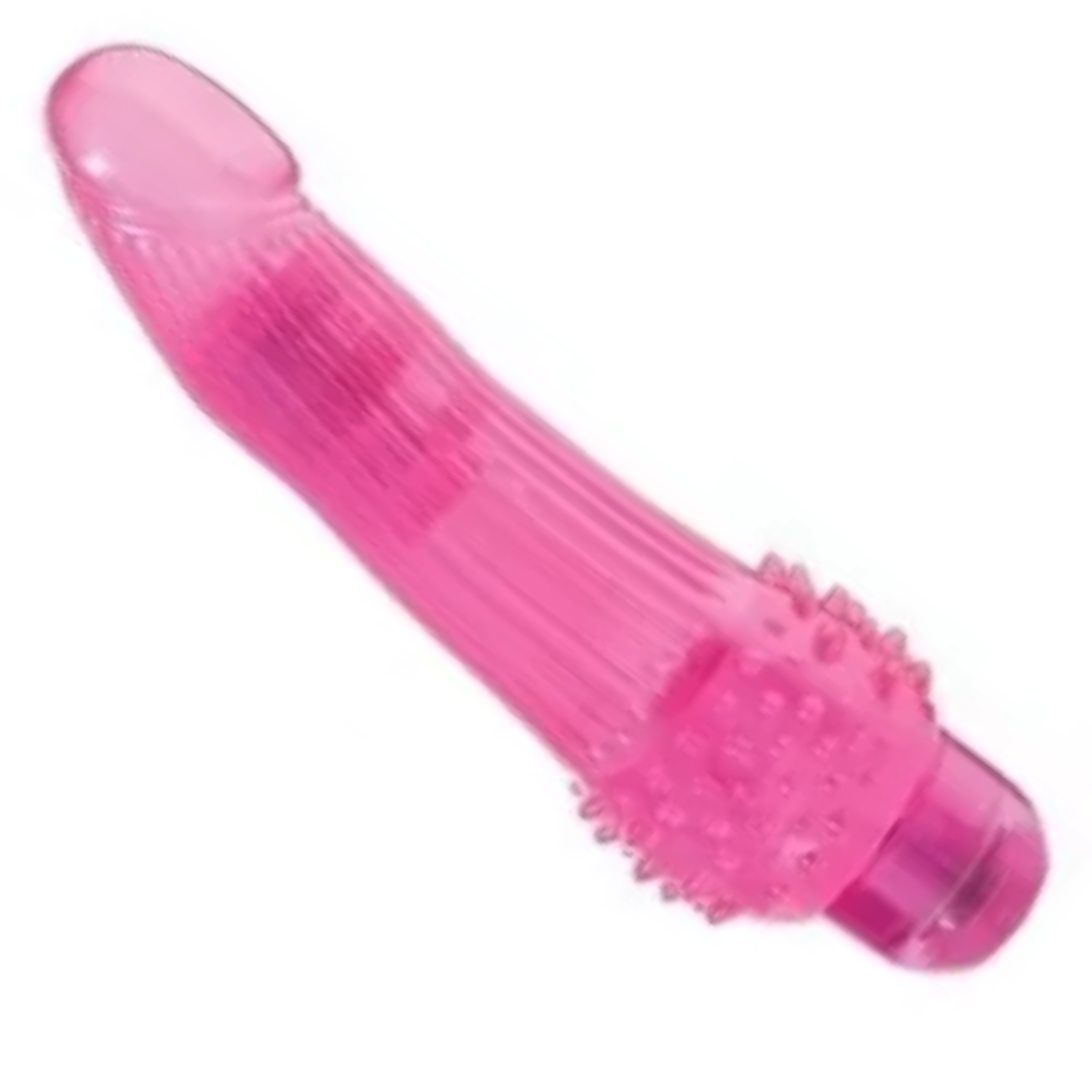 Pênis Translúcido Rosa Com 10 Ritmos Vibrantes - Exotic - Imagem 2