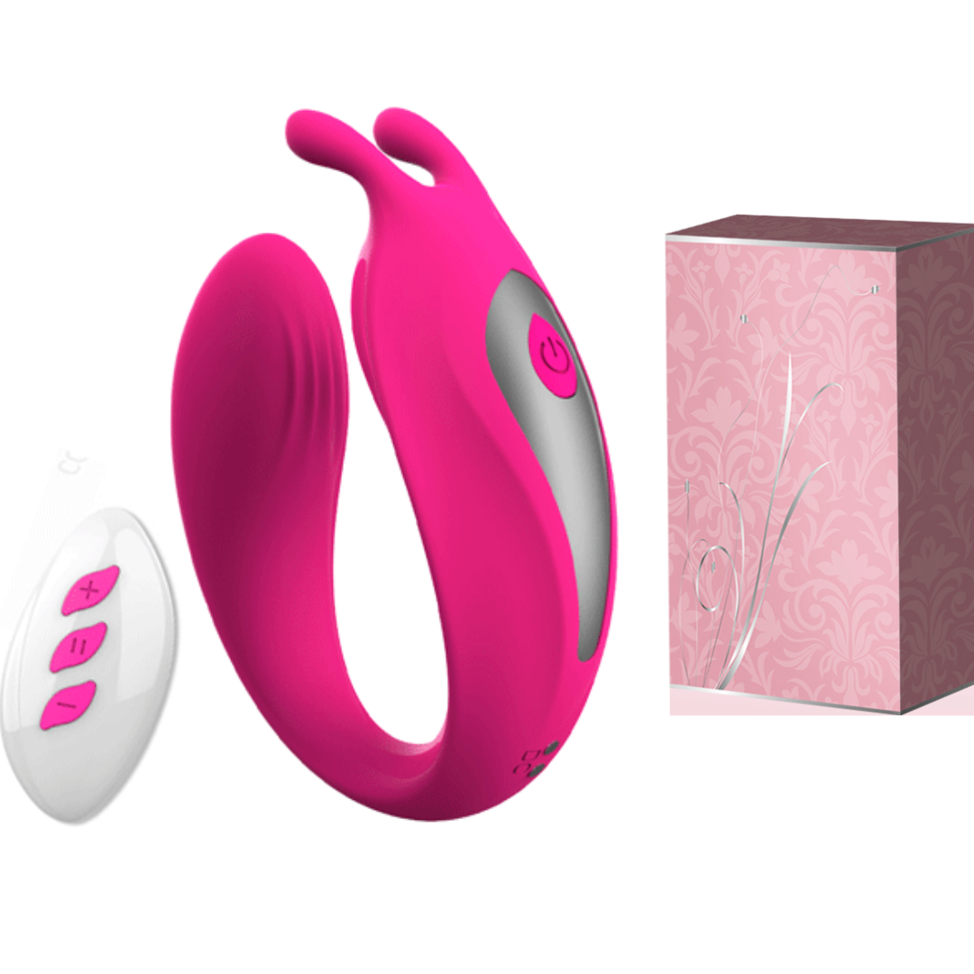 Vibrador para Casais com Controle Wireless e 12 Modos de Vibração - Sex shop