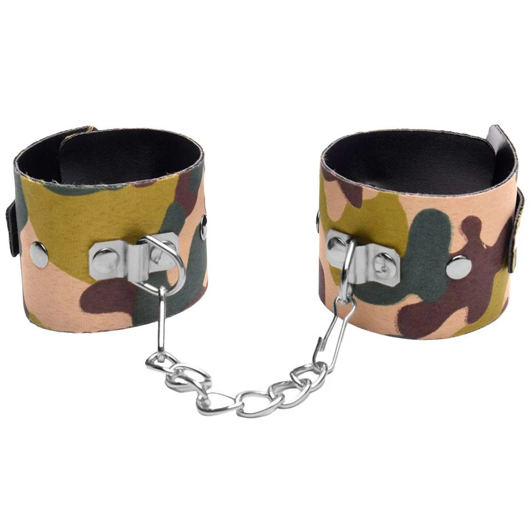Algema Bracelete Luxo Camuflada DOMINATRIXXX - Sex shop