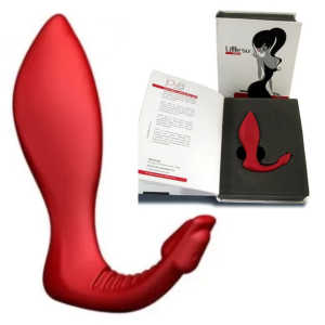 Plug Penetrador E Estimulador Clitoriano Formato Ergonômico