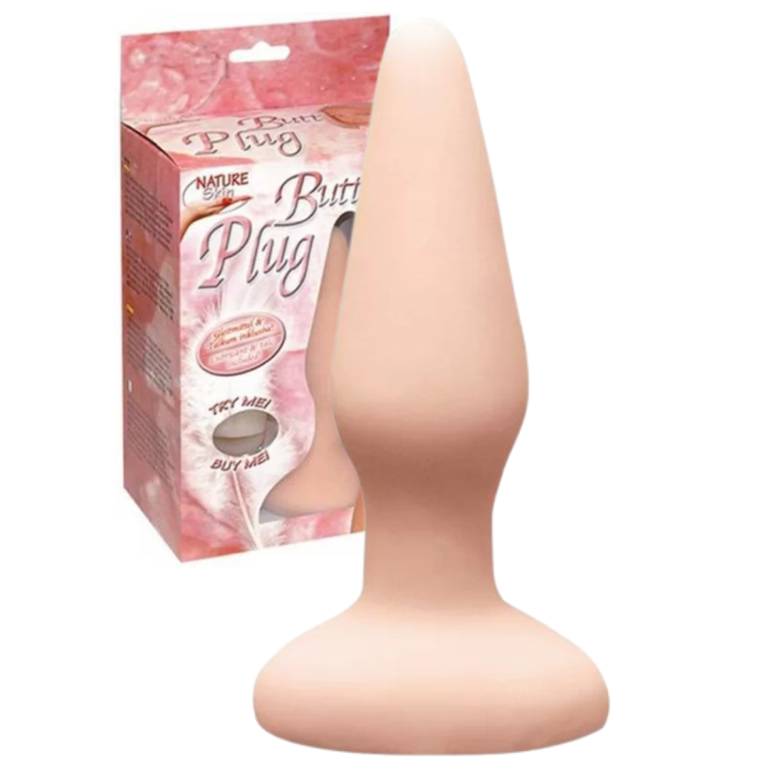 Plug Anal Cor Natural - Nature Skin Butt Plug Orion