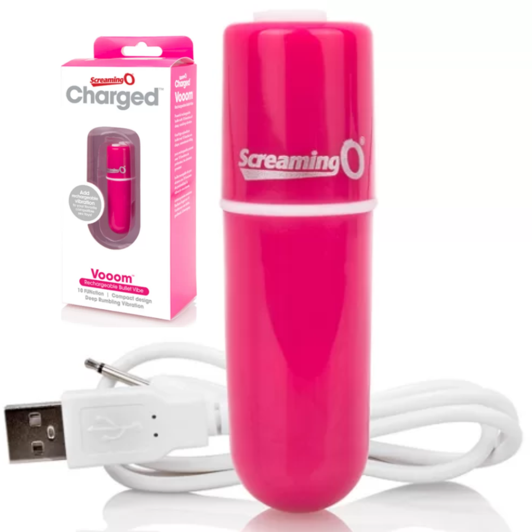 Vibrador Bullet Recarregável Charged Vooom Screaming