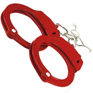 Algemas em metal - Vermelho - Sexshop