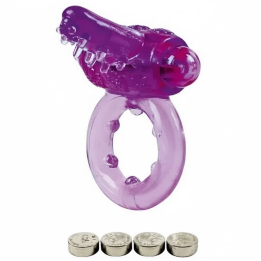 Anel Peniano Com Cápsula Nubby Probe Cock Ring - Imagem 3