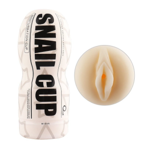 Masturbador Masculino Formato Vagina Realista Snail Cup