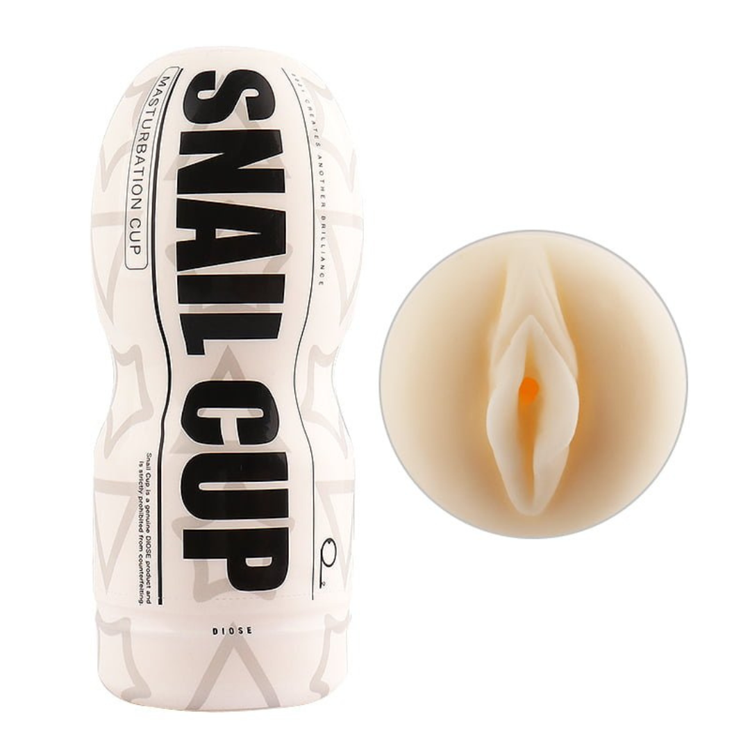 Masturbador Masculino Formato Vagina Realista Snail Cup