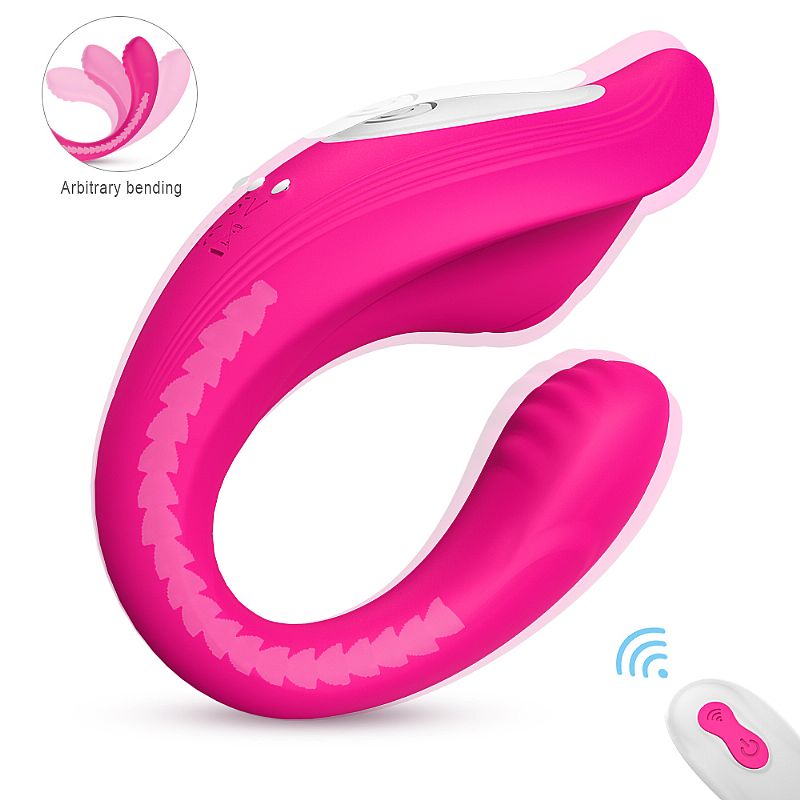Vibrador Massageador de Casal Recarregável - Ribbon Pro com Controle - S - Hande