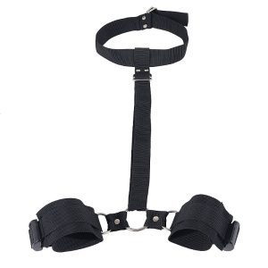 Kit Bondage Para Prender Algema Para Pulso e Pescoço