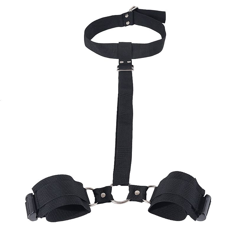 Kit Bondage Para Prender Algema Para Pulso e Pescoço
