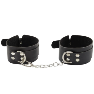 Tornozeleira Moderna Em Couro Sintético Com Regulagem - Dominatrixxx