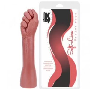 Fisting Penetrável forma de mão fechada Marrom - Sexshop
