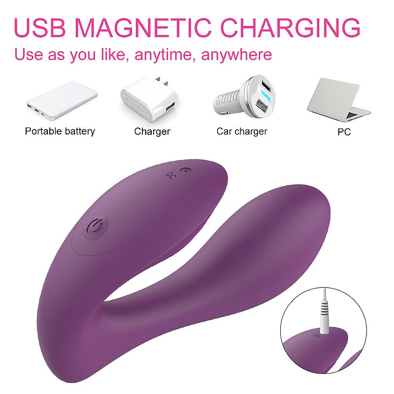 Vibrador de Casal - Recarregável - Orchid - S-Hande Sexshop - Imagem 5
