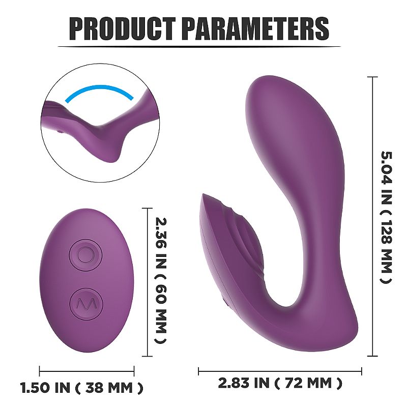 Vibrador de Casal - Recarregável - Orchid - S-Hande Sexshop - Imagem 6