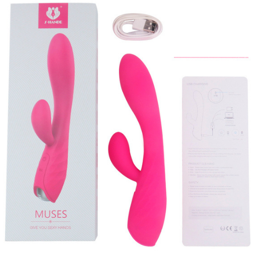 Estimulador de Ponto G e Clitóris Recarregável - Muses - S-Hande - Sexshop - Imagem 6