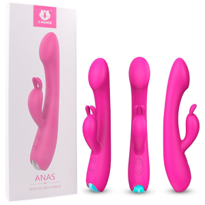 Vibrador Ponto G Com Estimulador Duplo Anas - S-Hande