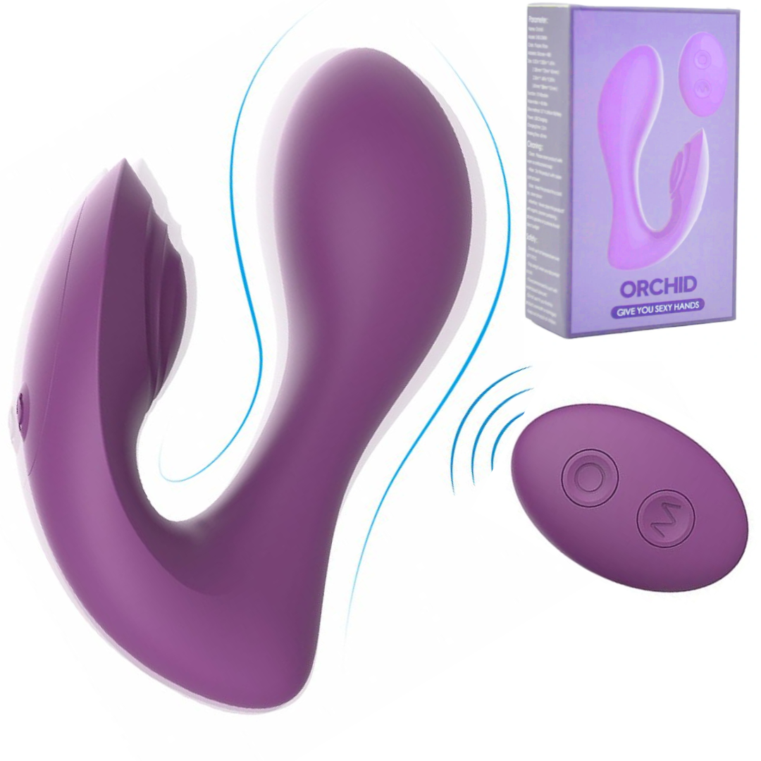 Vibrador de Casal - Recarregável - Orchid - S-Hande Sexshop