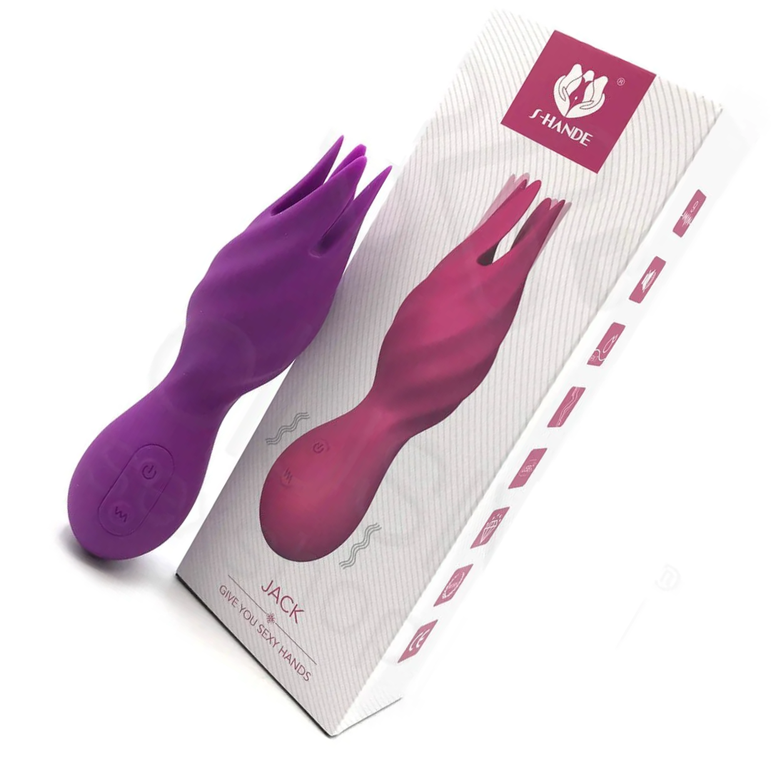 Vibrador de Seios e estimulador Clitoriano Jack - S-Hande