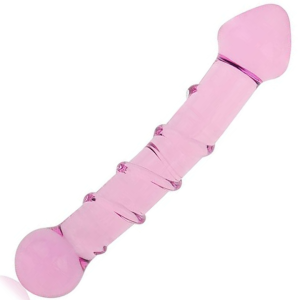 Plug Anal Estimulante em Vidro com Relevo Espiral - Lovetoy