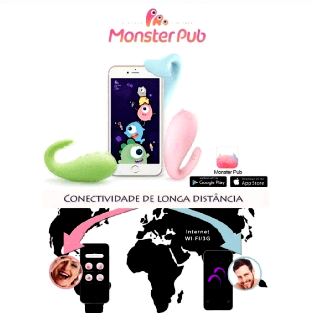 Cápsula Vibratória com Aplicativo mundial 8 Modos de Vibração - DOCTOR WHALE - Imagem 6