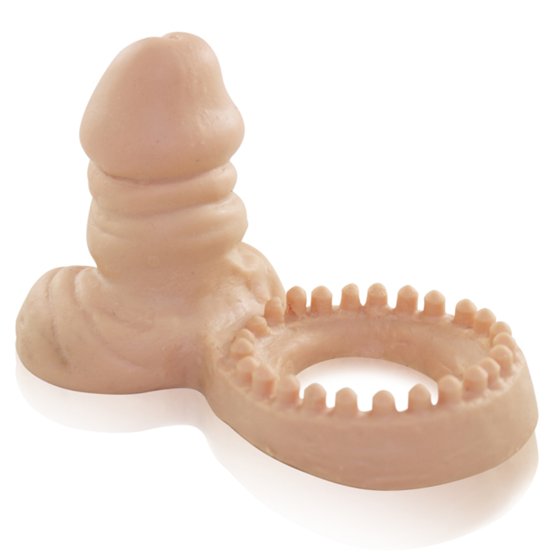 Anel Peniano com Plug Companheiro pele - Sexshop - Imagem 3