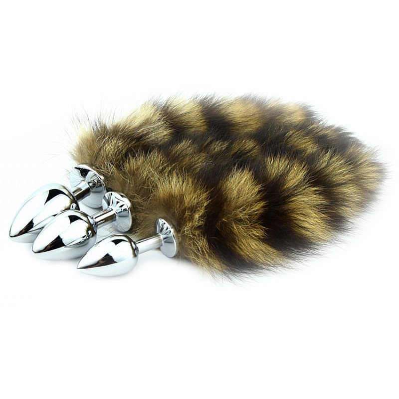 Plug Anal em Metal de 7 cm com Cauda de raposa - Imagem 5