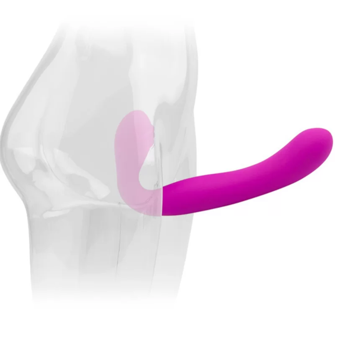 Vibrador STRAPLESS Beau Pretty Love - Inversão de papeis - Imagem 2