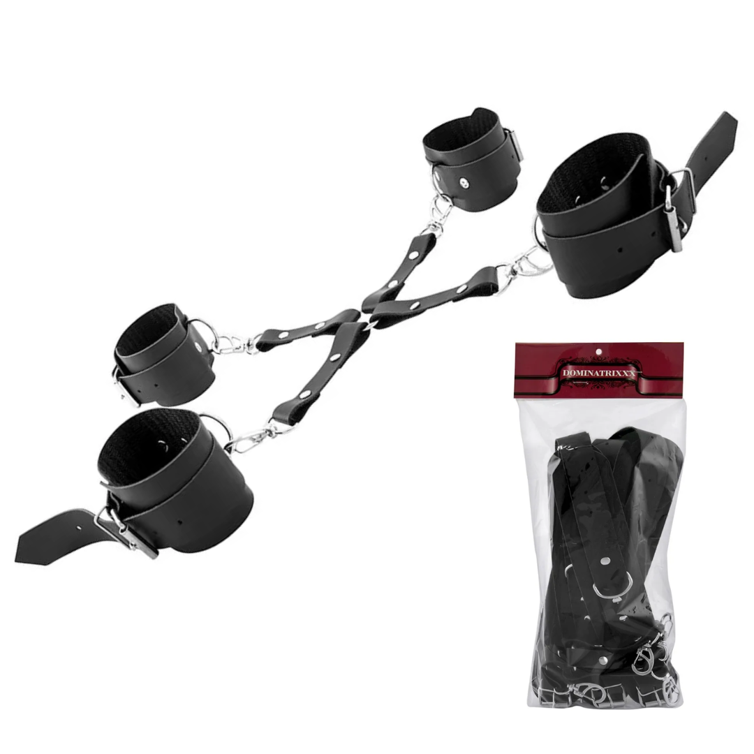 Kit Algemas e Tornozeleira DOMINATRIXXX - Sexy shop
