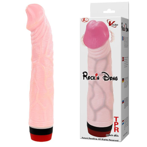 Pênis em Silicone com Vibro 19 x 4 cm - Strong - Baile - Sex shop