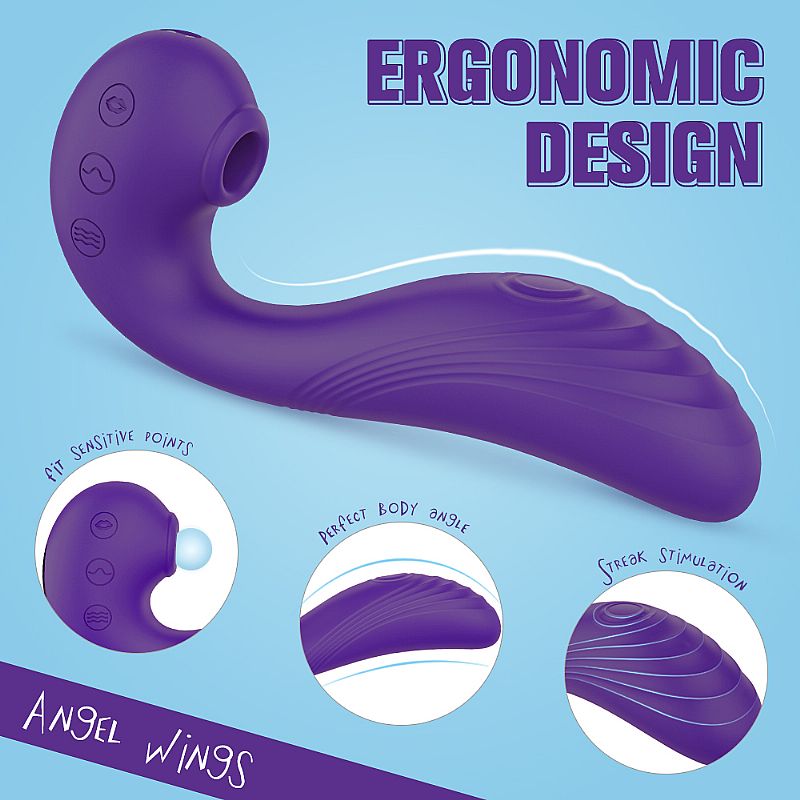 Vibrador Ponto G com Pulsação na Ponta - Angel'S - S-hande - Sex shop - Imagem 8