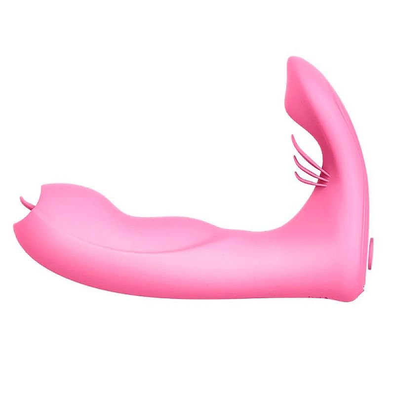Vibrador para calcinha com penetrador e estimulador Clitoriano - Amanda Dibe - Imagem 5