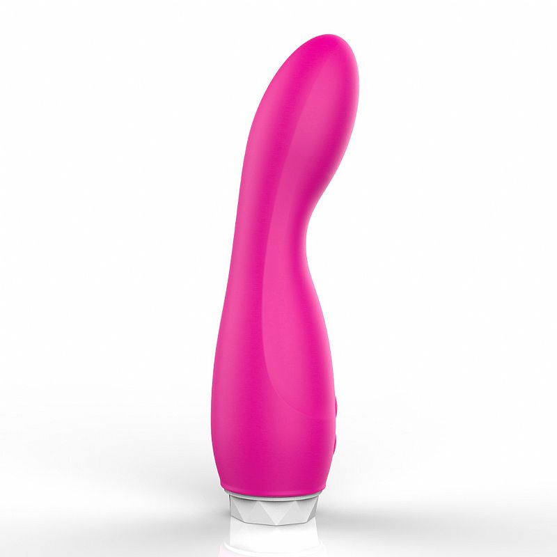 Vibrador de Ponto G Feminino Siliconado - Green Baby Sex shop