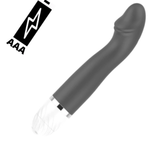 Vibrador Preto Formato Glande Ponto G Multivelocidade