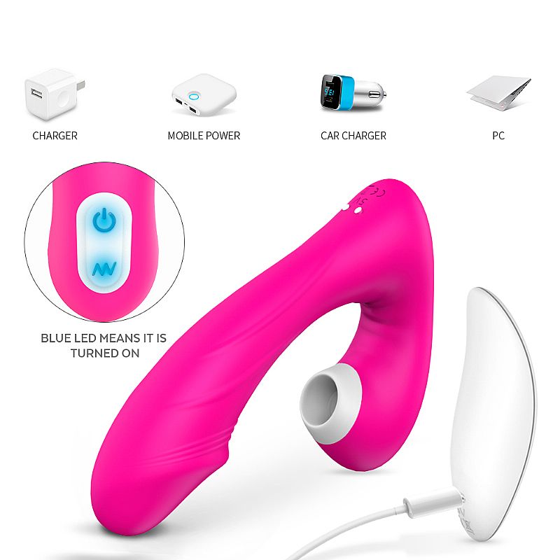 Vibrador Duplo Ponto G e Clitoris com Pulsação - Fierce-rct - S-Hande - Sex shop - Imagem 7