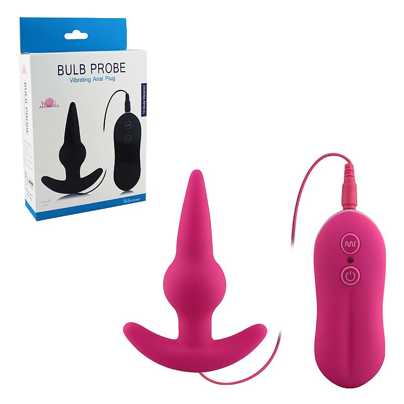 Plug Anal com 10 Funções e Controle Remoto Bulb Probe - Coleção Aphrodisia - Sexshop - Imagem 4