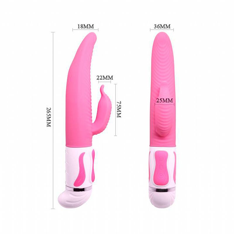 Vibrador Ponto G e Massageador de Clitoris - Antoine - Pretty Love - Imagem 3