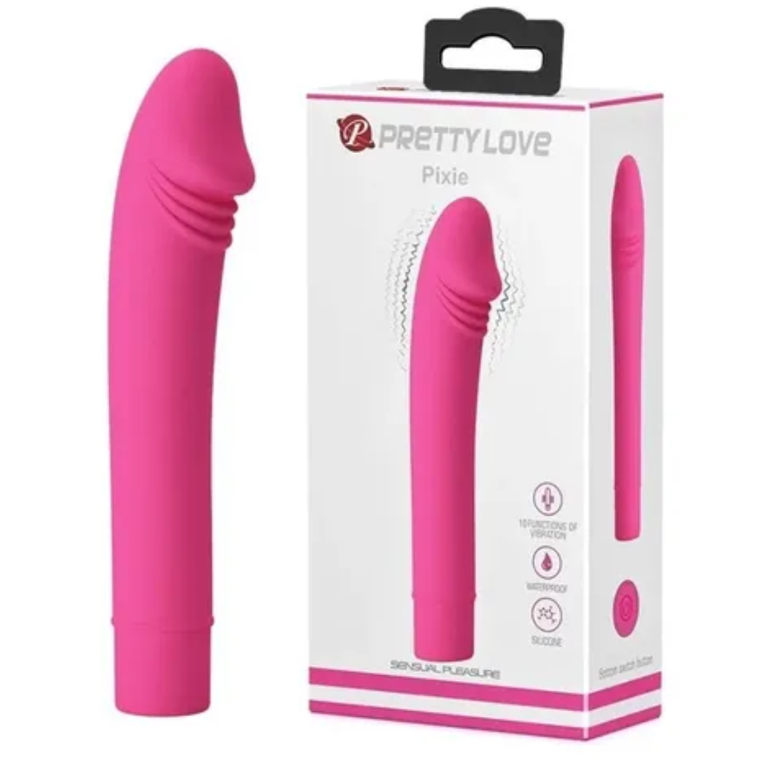 Vibrador Pênis Pixie Ponto G - Pretty Love