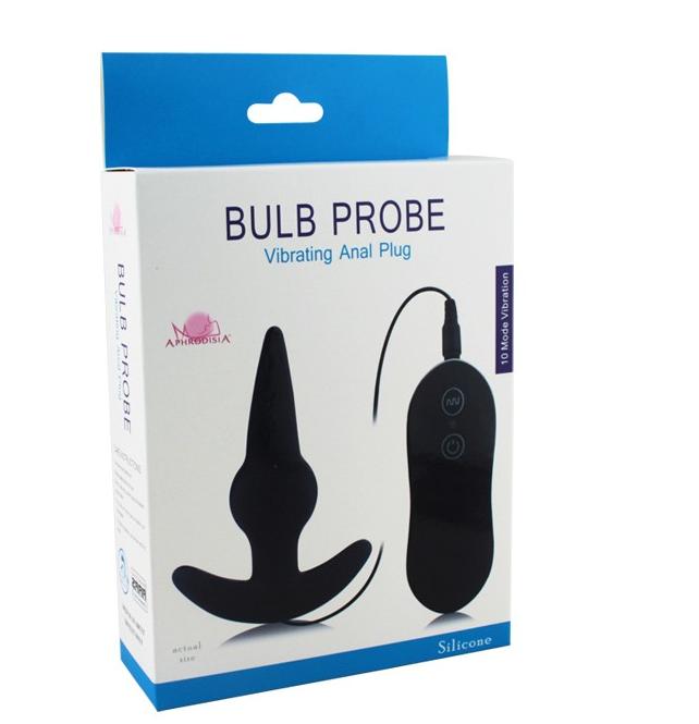 Plug Anal com 10 Funções e Controle Remoto Bulb Probe - Coleção Aphrodisia - Sexshop - Imagem 6