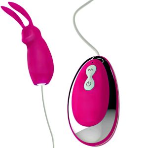 Vibrador Cápsula Coelhinho com Controle Remoto e 20 Vibrações - Sex shop