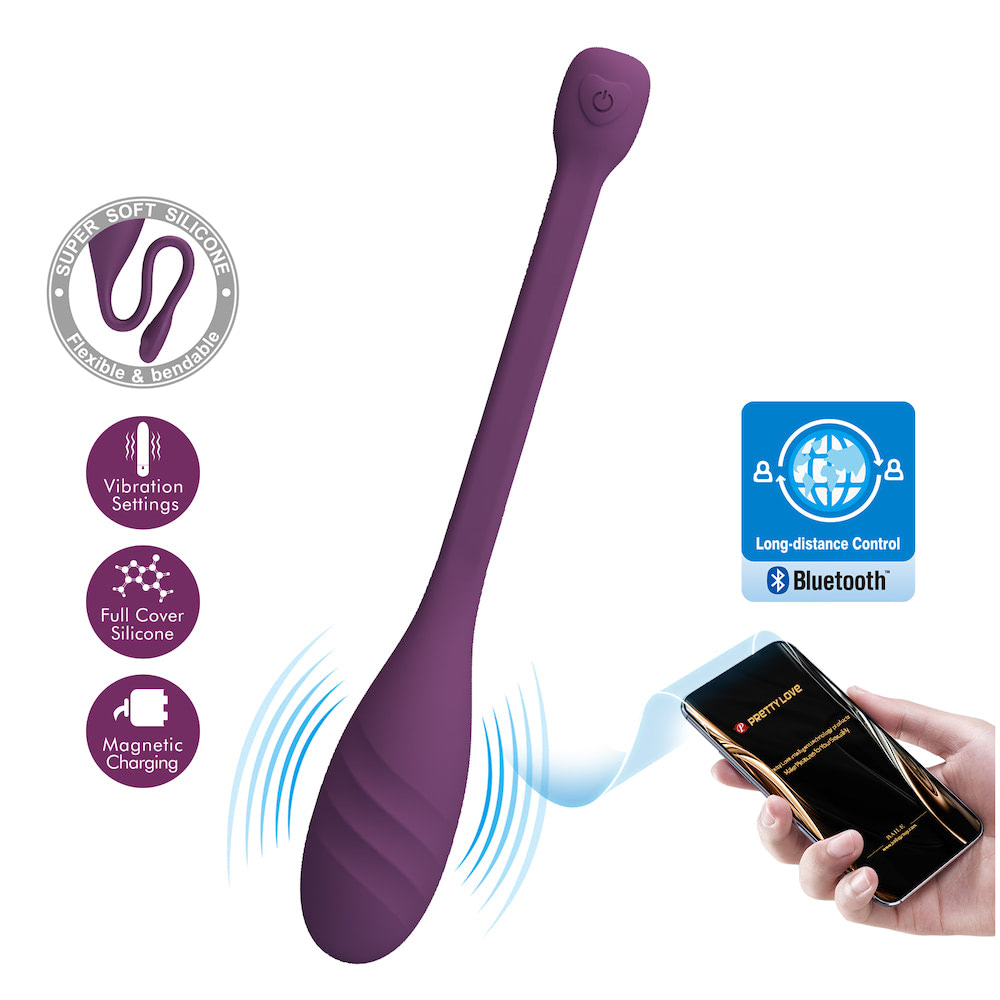 Vibrador aplicativo 12 Vibrações - Leviathan - PRETTY LOVE - Imagem 3